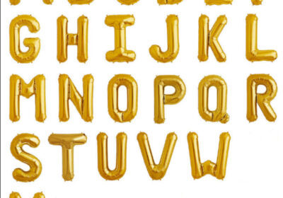 Gold Foil Shape Balloons Nairobi