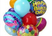 Coloured Helium Balloons — Silver, Grey, Blue & Black | Nairobi