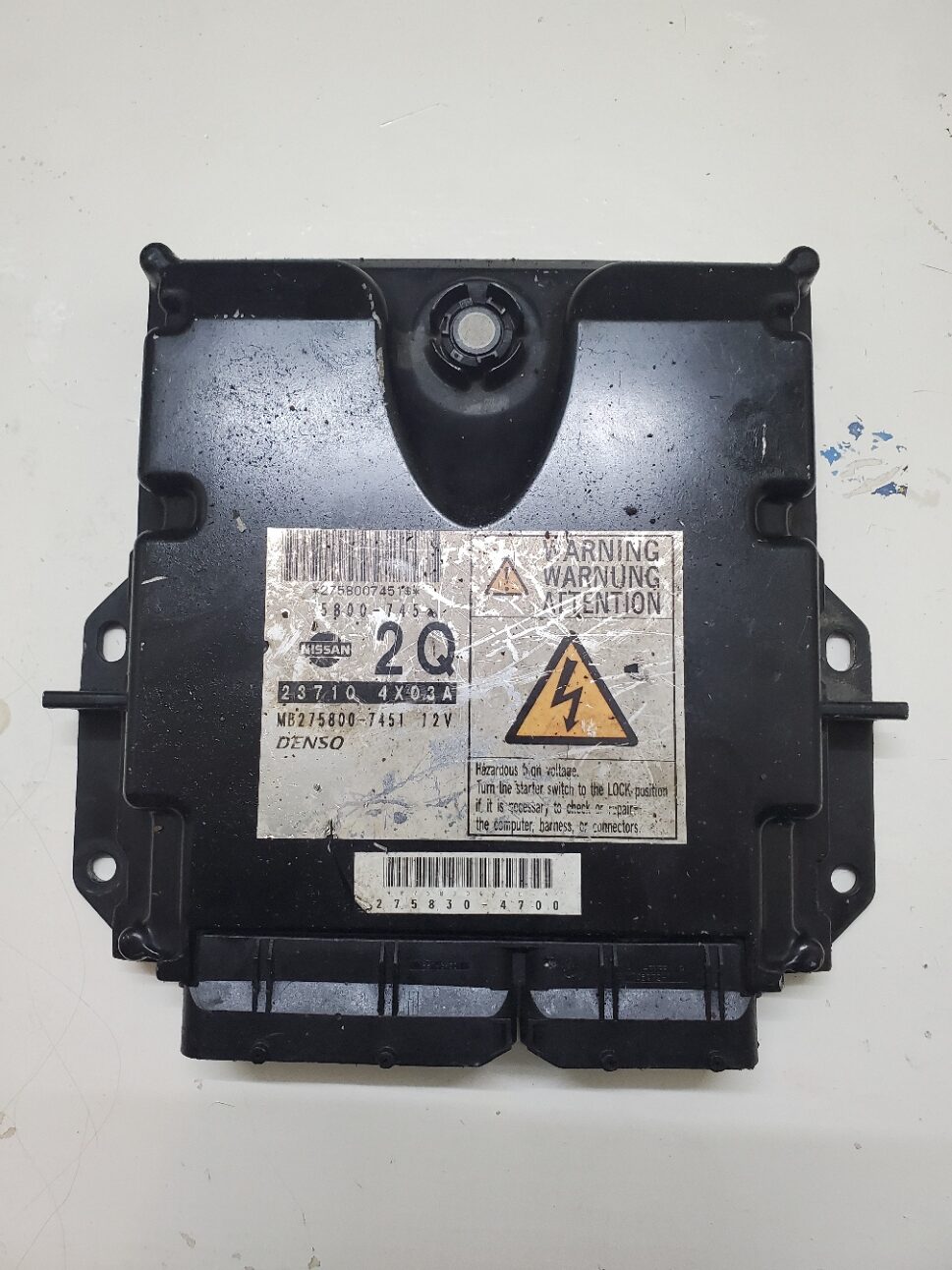 Nissan Navara Engine Control Unit