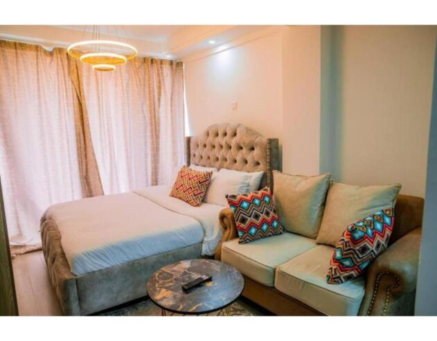 Charming Studio at Goldpark Kilimani, Yaya Centre