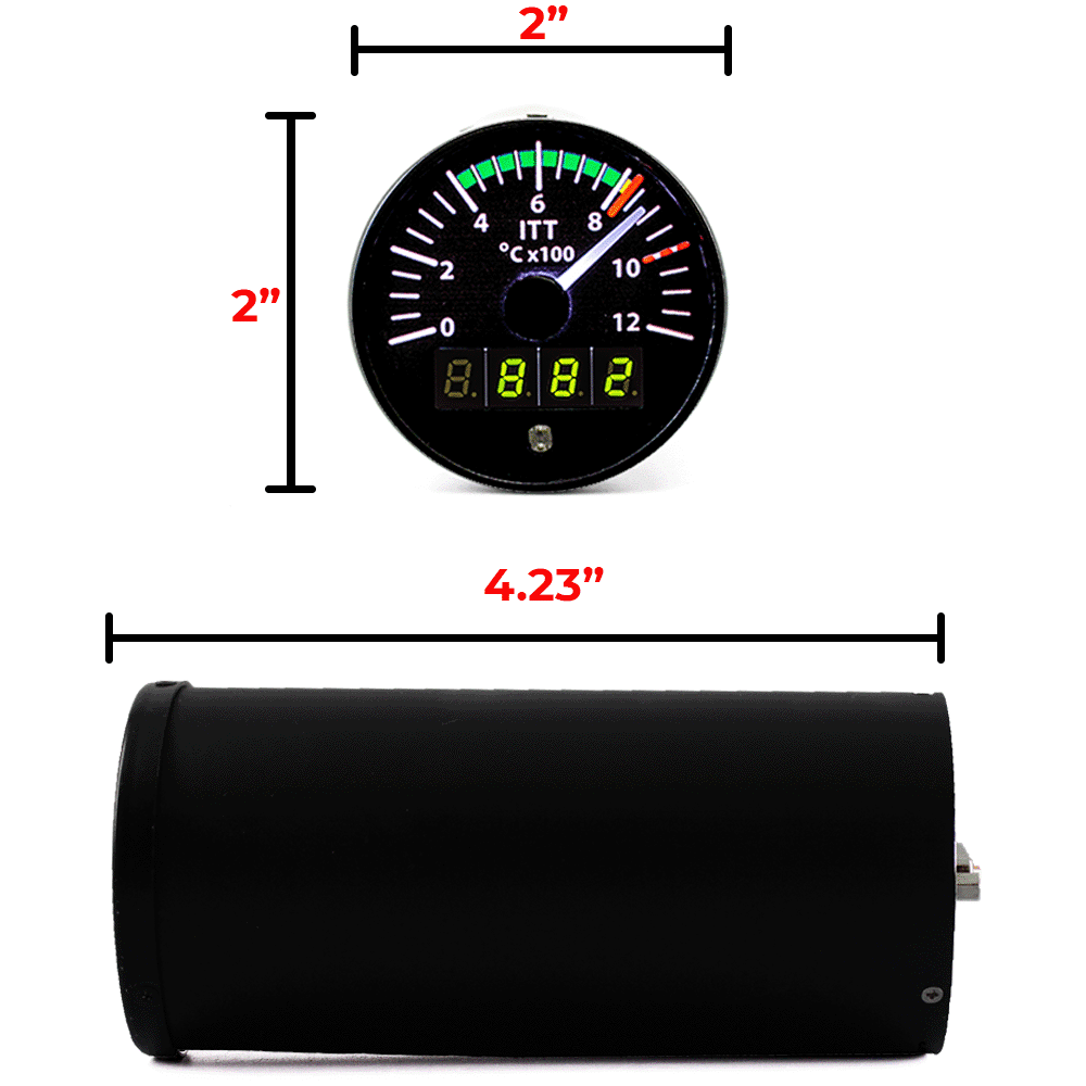 Inner Turbine Temperature (ITT) Indicator (Part Number 10151N01T00)