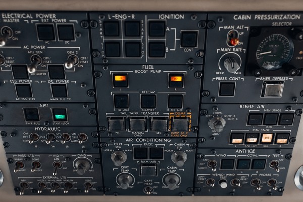 Flight Compartment Test Panel (Part Number F7941-012-415)