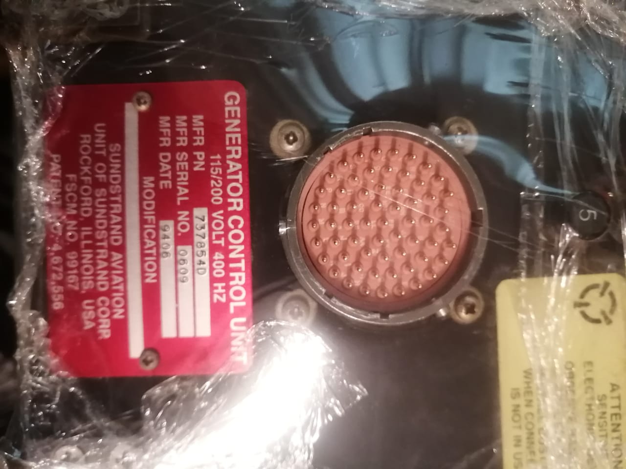 Generator Control Unit (GCU) (Part Number 737854D)