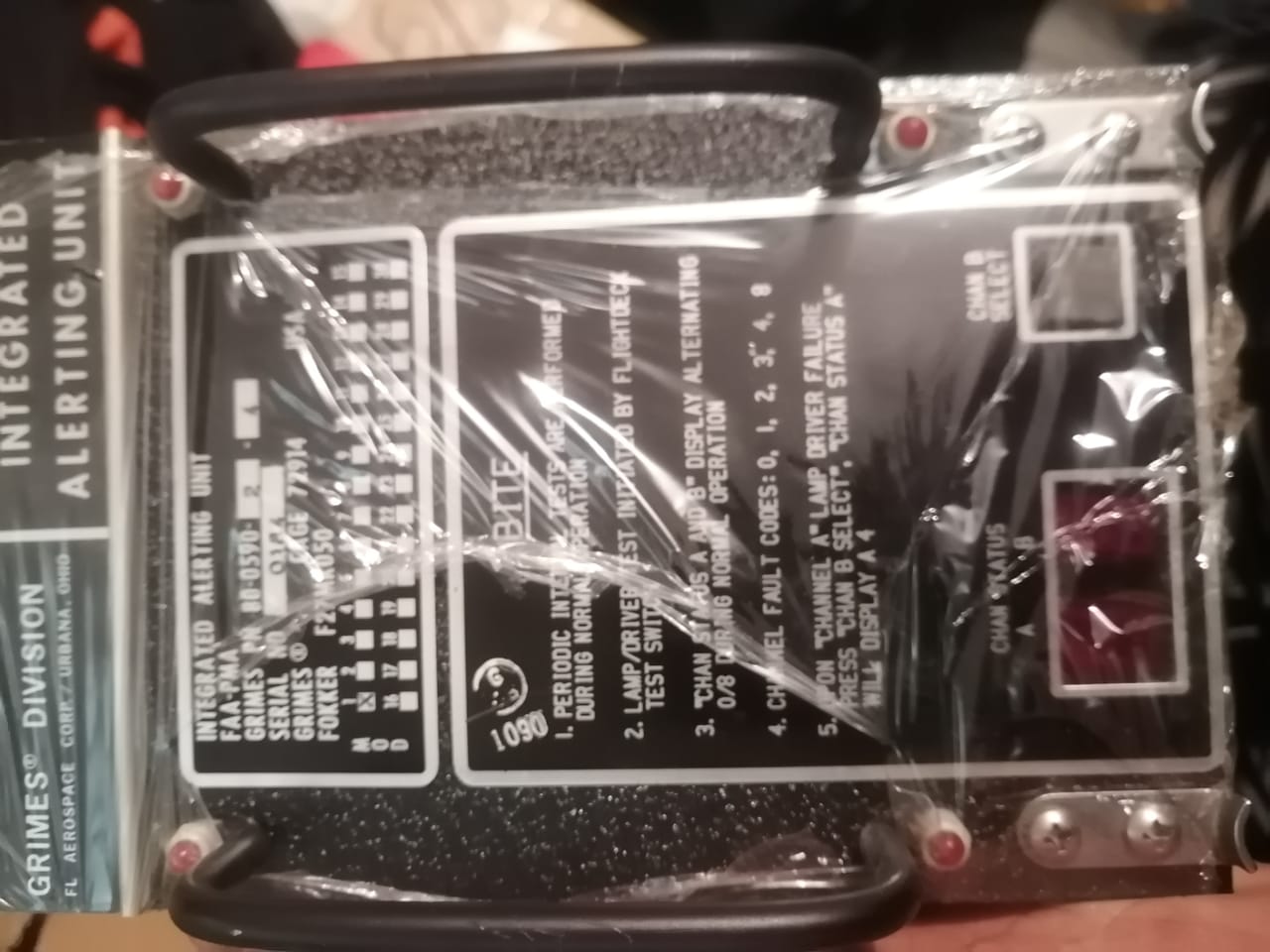 Integrated Alert Unit (IAU) (Part Number 80-0590-2-4)