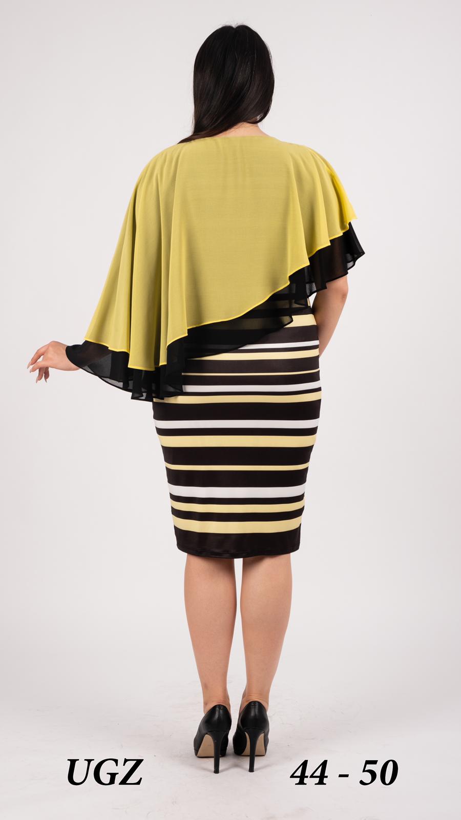 Cape Detail Pencil Dress – Available in Multiple Colors