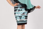 Cape Detail Pencil Dress – Available in Multiple Colors