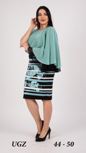 Cape Detail Pencil Dress – Available in Multiple Colors