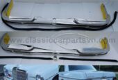 Mercedes W108 W109 EU Style Bumpers With Rubber