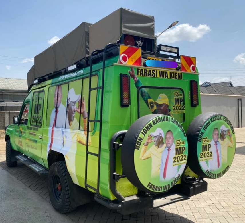 Public Address Vehicle Conversion in Nairobi (for campaigns and advocacy)