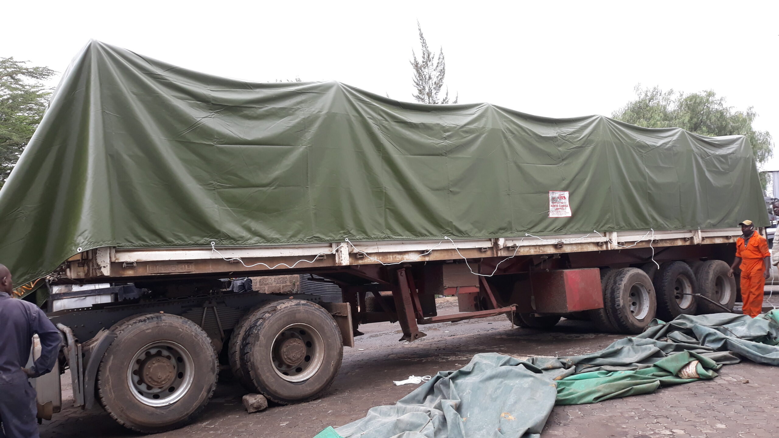 Canvas and Ripstop Hood Covers in Nairobi (Pickups, Lorries, Tuk-tuks)