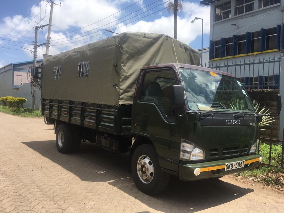 Canvas and Ripstop Hood Covers in Nairobi (Pickups, Lorries, Tuk-tuks)