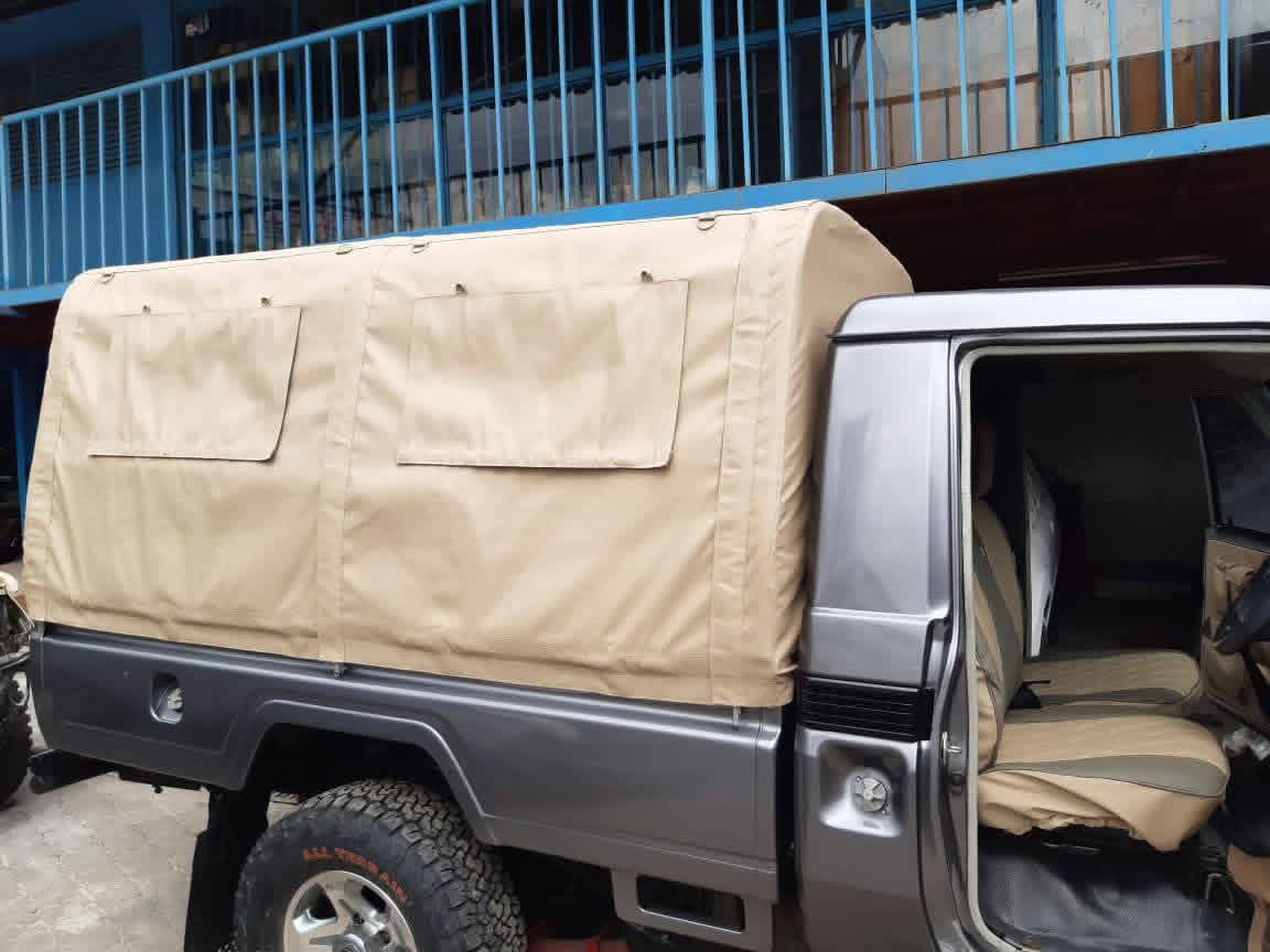 Canvas and Ripstop Hood Covers in Nairobi (Pickups, Lorries, Tuk-tuks)